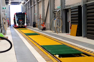 Tấm sàn grating composite FRP ứng dụng trong nghành giao thông cầu đường
