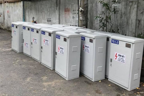 tủ điện composite ngoài trời