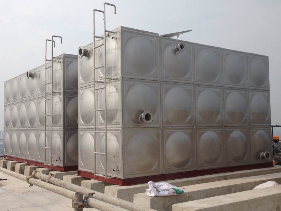 Bể panel inox 50m3 phục vụ sản xuất công nghiệp